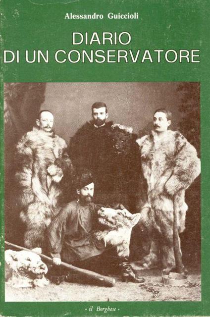 Diario di un conservatore - Alessandro Guiccioli - copertina
