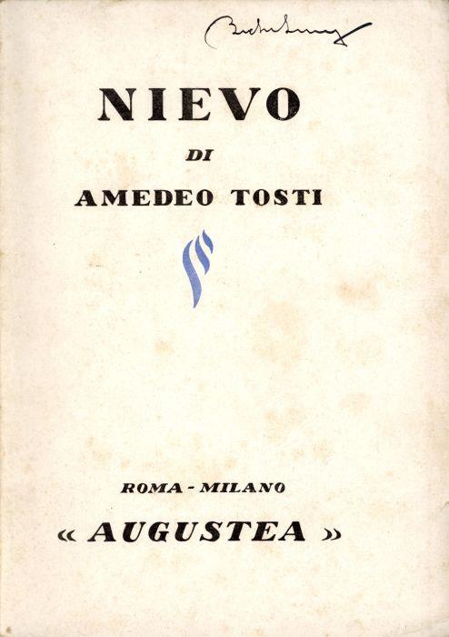 Nievo - Amedeo Tosti - copertina