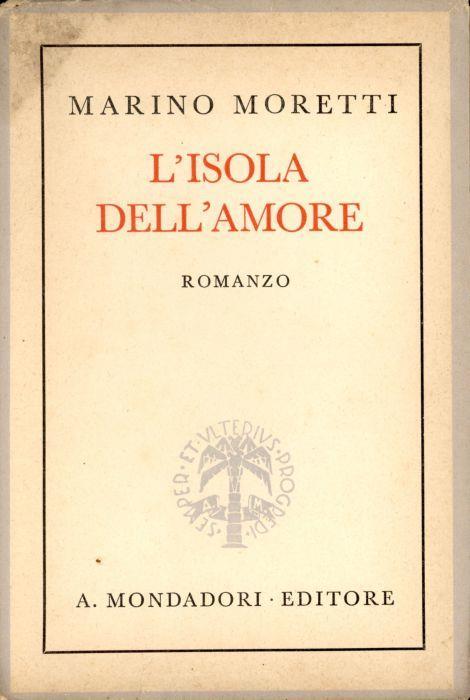 L' isola dell'amore 1942 - Marino Moretti - copertina