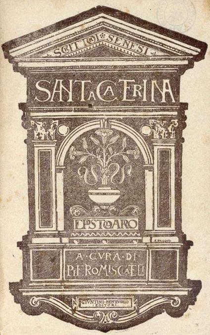 Le lettere di S. Caterina da Siena - Francesco Caterina - copertina