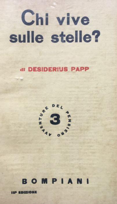 Chi vive sulle stelle? - Desiderius Papp - copertina