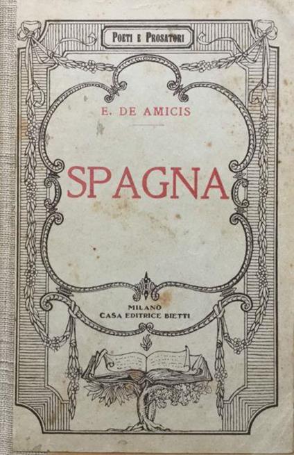 Spagna - Edmondo De Amicis - copertina