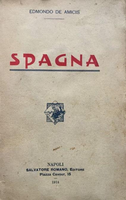 Spagna - Edmondo De Amicis - copertina