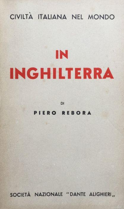 In Inghilterra - Piero Rebora - copertina