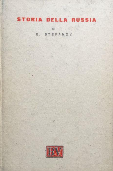 Storia della Russia - copertina