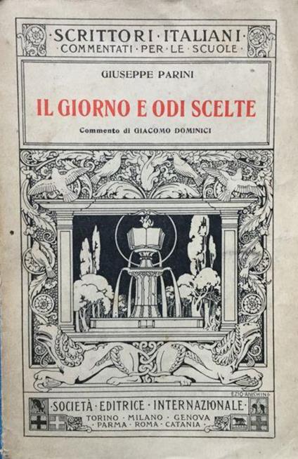 Il giorno e odi scelte - Giuseppe Parini - copertina