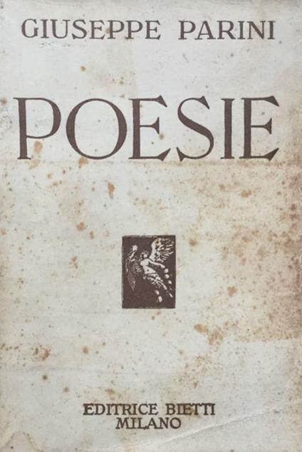 Poesie - Giuseppe Parini - copertina