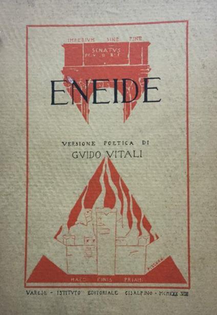 Eneide. Versione poetica di Guido Vitali - Publio Virgilio Marone - copertina