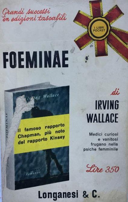 Foeminae - Irving Wallace - copertina