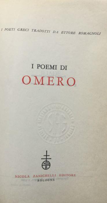 I Poemi - Omero - copertina