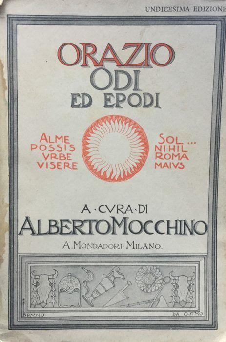 Odi ed Epodi - Q. Flacco Orazio - copertina