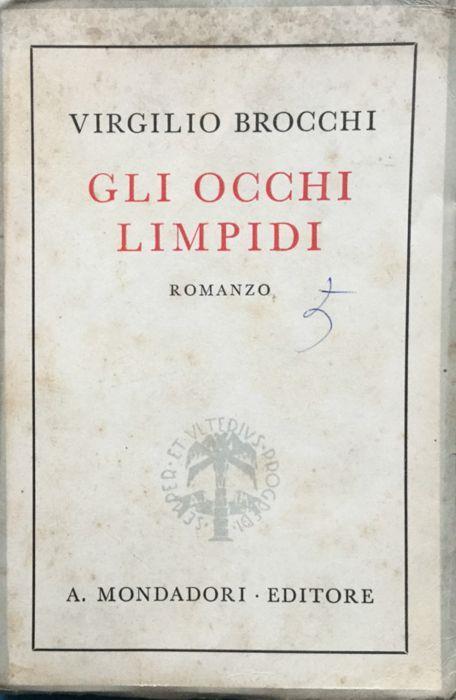 Gli occhi limpidi - Virgilio Brocchi - copertina