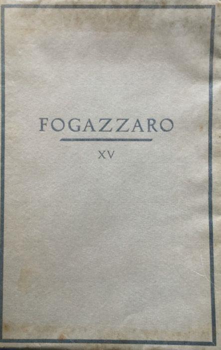 Scene e prose varie - Antonio Fogazzaro - copertina
