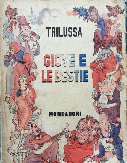 Giove e le bestie - Trilussa - copertina