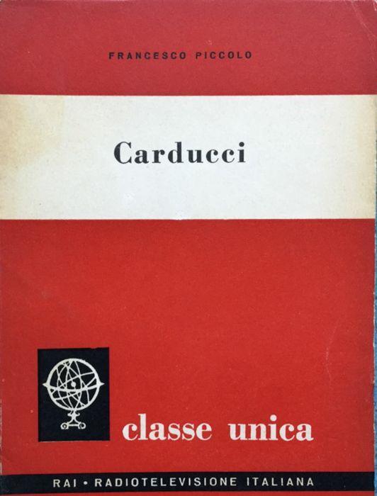 Carducci - Francesco Piccolo - copertina