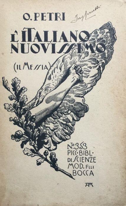 L' italiano nuovissimo (il messia) - Omero Petri - copertina