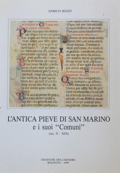 L' antica pieve di San Marino e i suoi Comuni (sec. X-XIX) - Enrico Rizzi - copertina