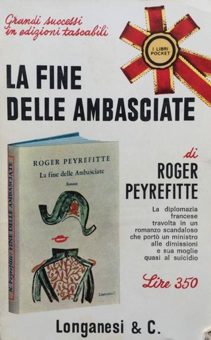 La fine delle Ambasciate - Roger Peyrefitte - copertina