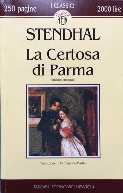 La Certosa di Parma - Stendhal - copertina