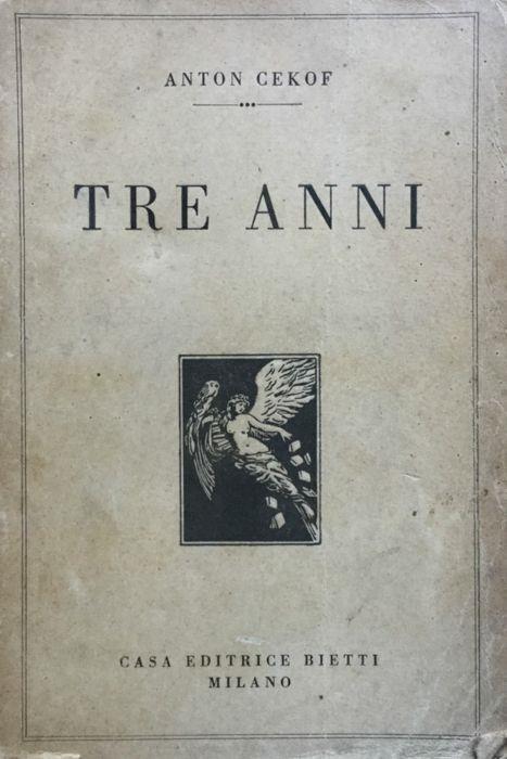 Tre anni - Anton Chekov - copertina