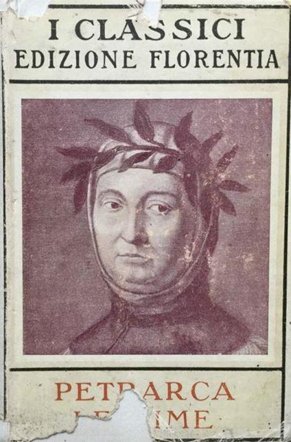 Le rime - Francesco Petrarca - copertina
