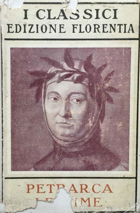 Le rime - Francesco Petrarca - copertina