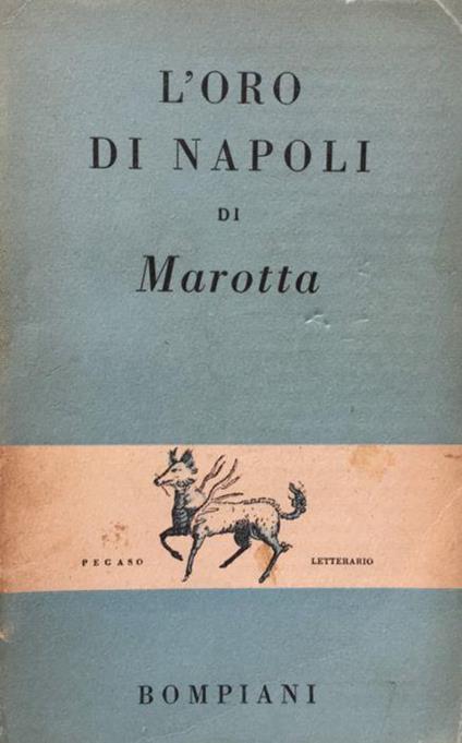 L' oro di Napoli - Giuseppe Marotta - copertina
