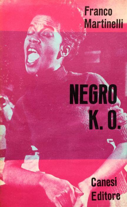 Negro K.O - Franco Martinelli - copertina