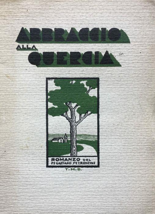 Abbraccio alla quercia - copertina