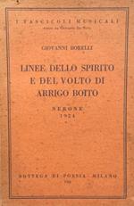 Linee dello spirito e del volto di Arrigo Boitio. Nerone 1924