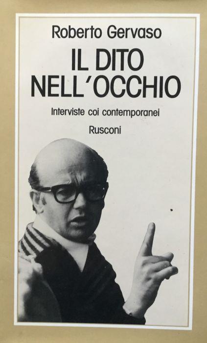 Il dito nell'occhio - Roberto Gervaso - copertina