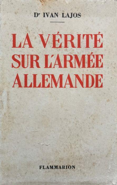 La verité sur l'armée allemande - copertina