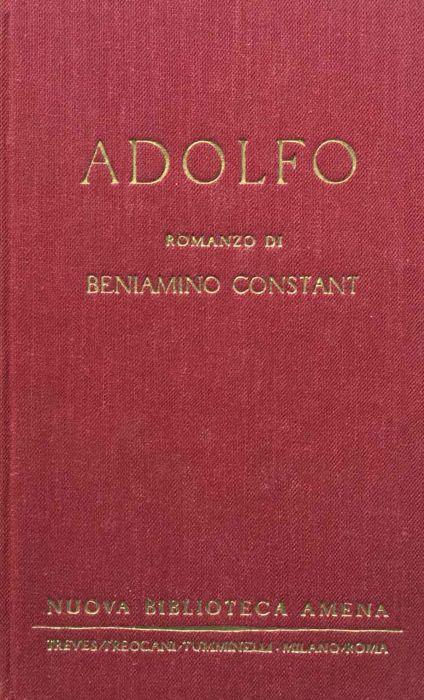 Adolfo - Benjamin Constant - copertina
