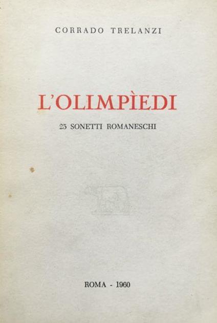L' Olimpìedi. 25 sonetti romaneschi - copertina