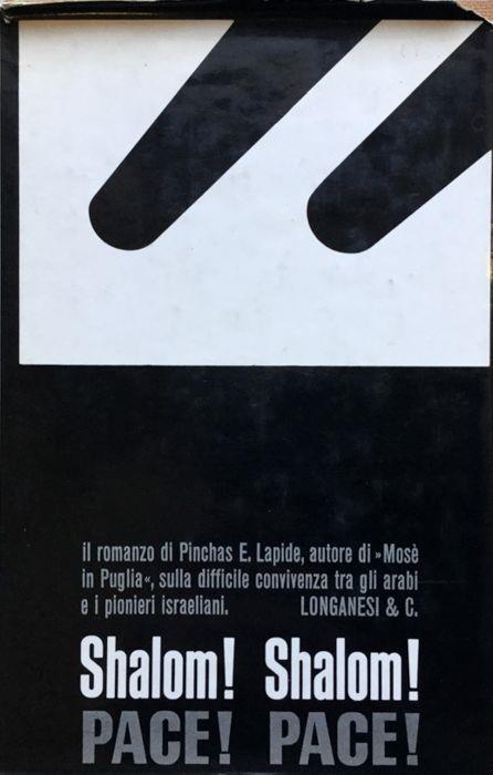 Shalom! Shalom! Pace! Pace! - Pinchas Lapide - copertina