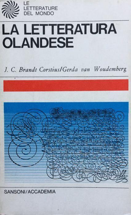 La letteratura olandese - J.C Brendt Corstius - copertina