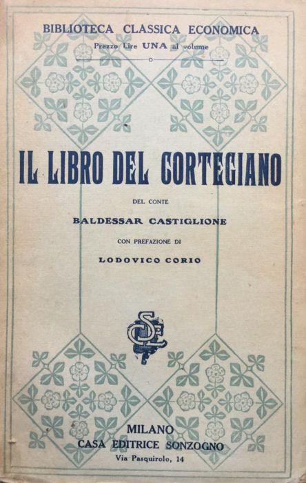 Il libro del cortegiano - Baldassarre Castiglione - copertina