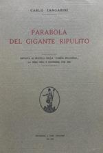 Parabola del Gigante ripulito esposta ai fratelli della Fameia Bulgneisa la sera dell'8 novembre 1934