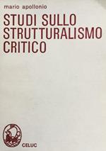 Studi sullo strutturalismo critico