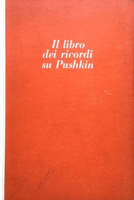Il libro dei ricordi su Pushkin - copertina
