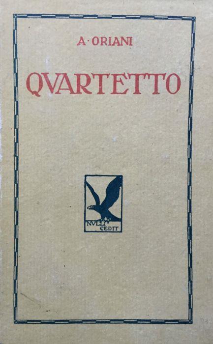 Quartetto - Alfredo Oriani - copertina