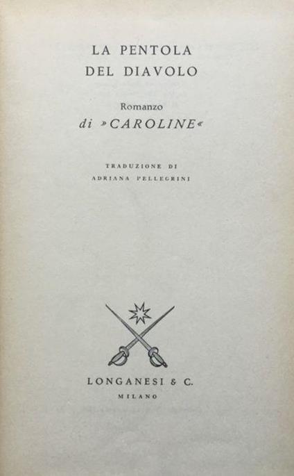 La pentola del diavolo - Caroline - copertina