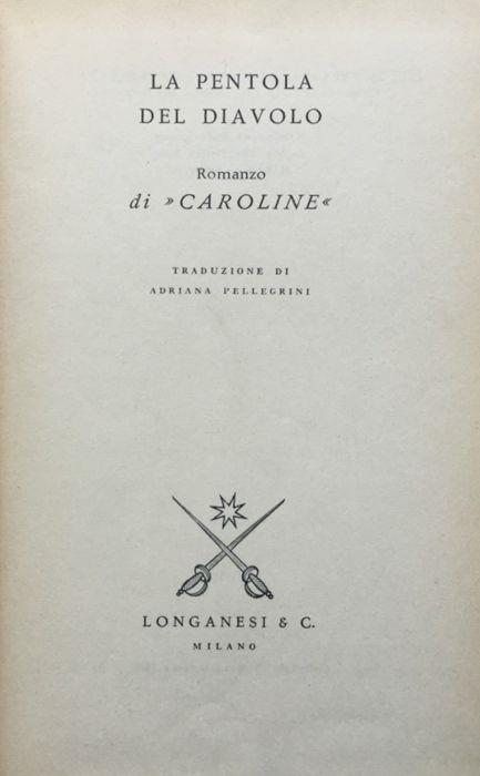 La pentola del diavolo - Caroline - copertina