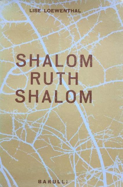 Shalom Ruth shalom - Lise Loewenthal - copertina