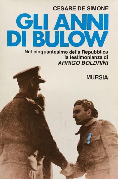 Gli anni di Bulow - Cesare De Simone - copertina