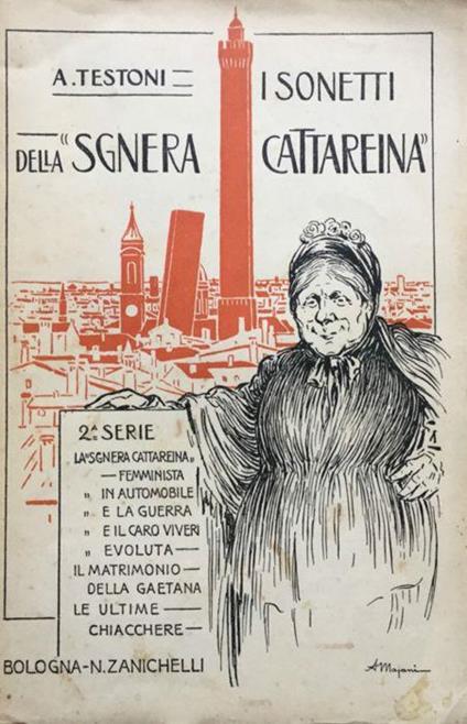 I sonetti della sgnera Cattareina. Serie seconda - Alfredo Testoni - copertina