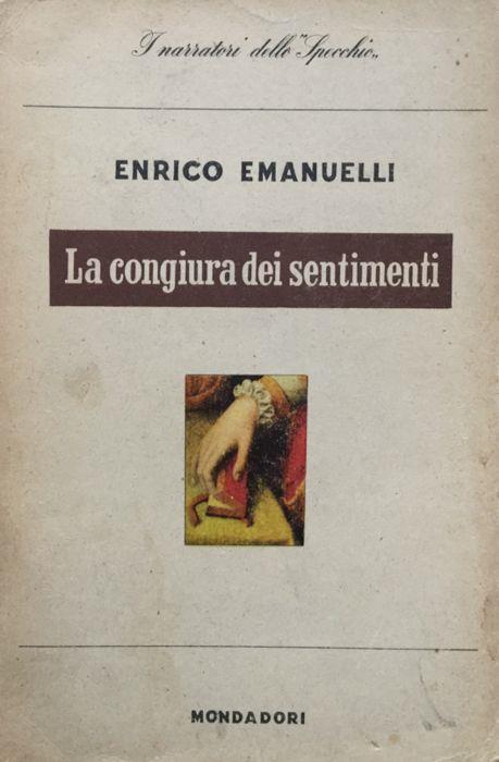 La congiura dei sentimenti - Enrico Emanuelli - copertina