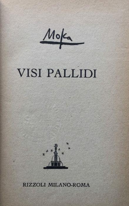 Visi pallidi - Giovanni Mosca - copertina