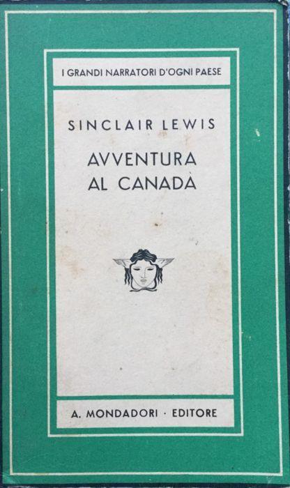 Avventura al Canada - Sinclair Lewis - copertina