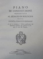 Piano di Constituzione presentato al Senato di Bologna dalla Giunta constituzionale